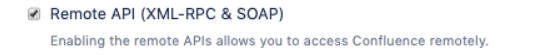 Remote API (XML-RPC & SOAP)