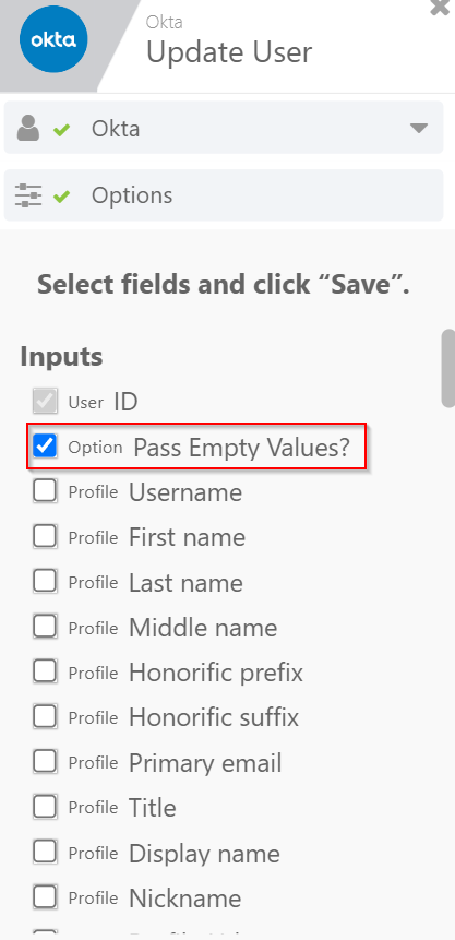 Okta Support - Clear User Profile Values with Okta User Update Card in ...