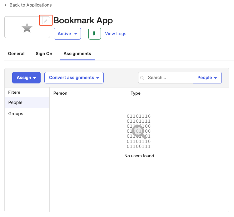 How to Configure the Logo for a Custom or Bookmark Application