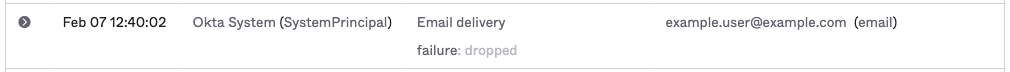 Email Delivery Log