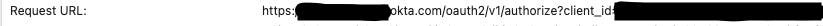 Screenshot of Example Authorization URL