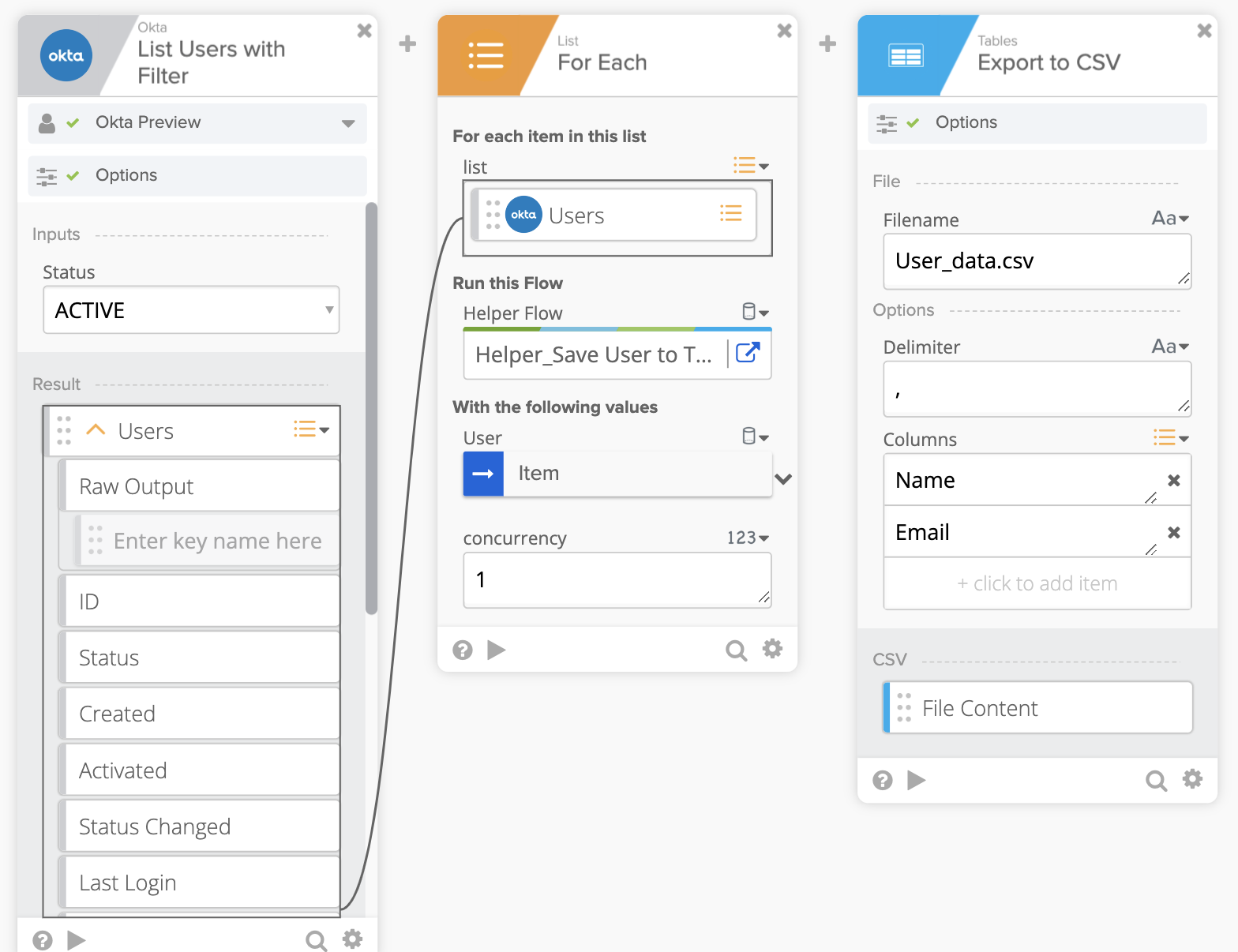 Workflows
