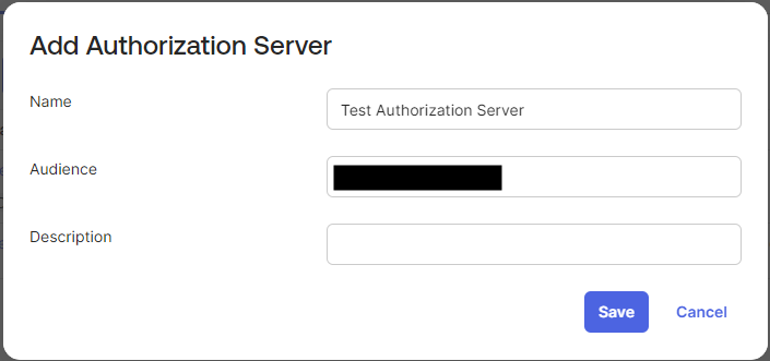 Add Authorization Server