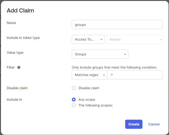 Add Claim