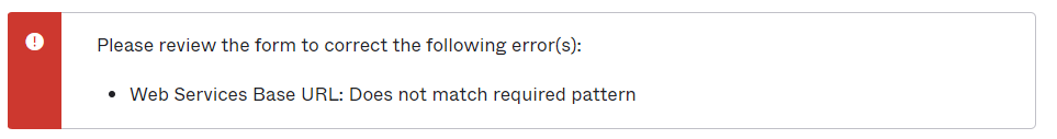 Error Message