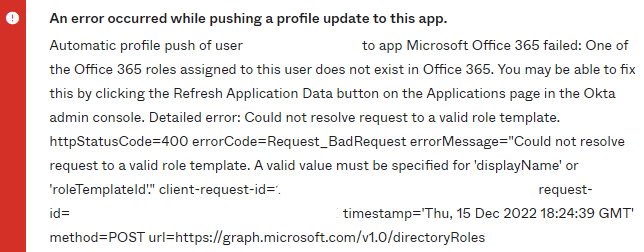 Error