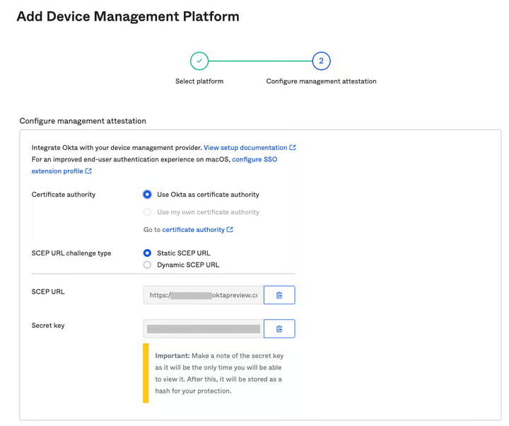 Add device management platform
