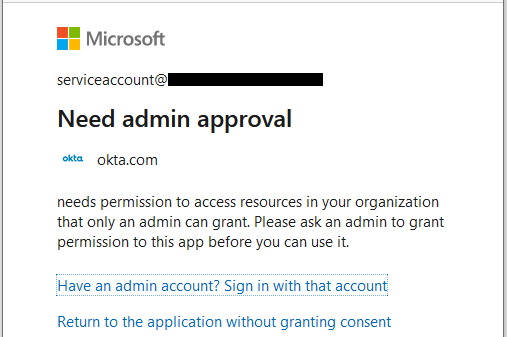 Admin Approval