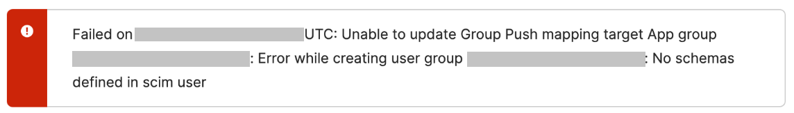 Error Message