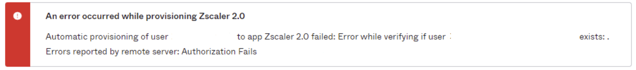 Error Message