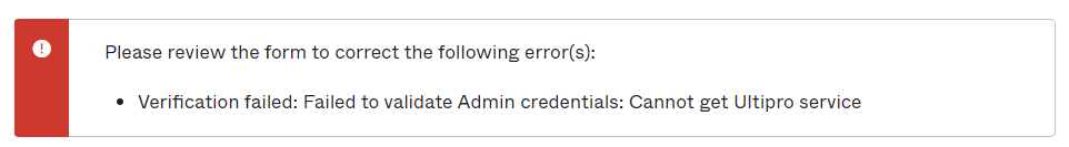 Error Message