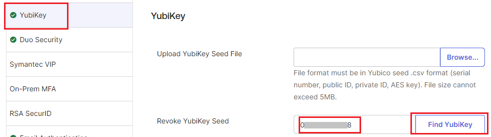 Revoke&nbsp;YubiKey&nbsp;Seed