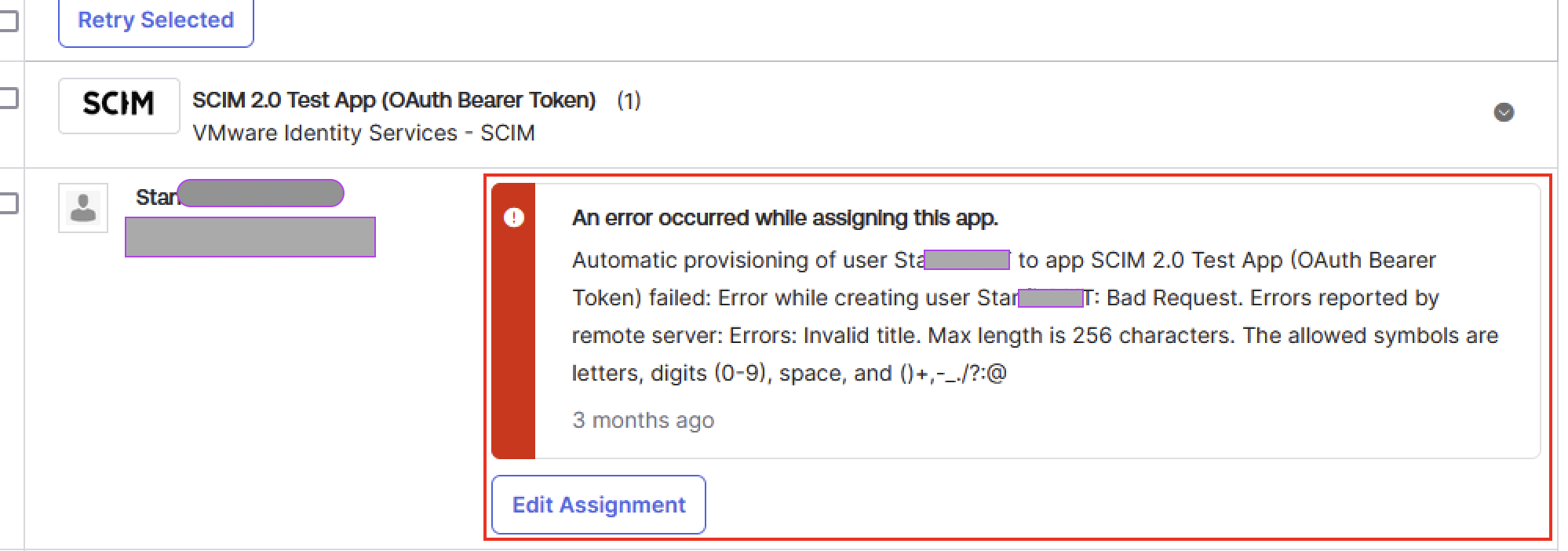 Okta Support - Provisioning of a User to VMware Identity Service ...