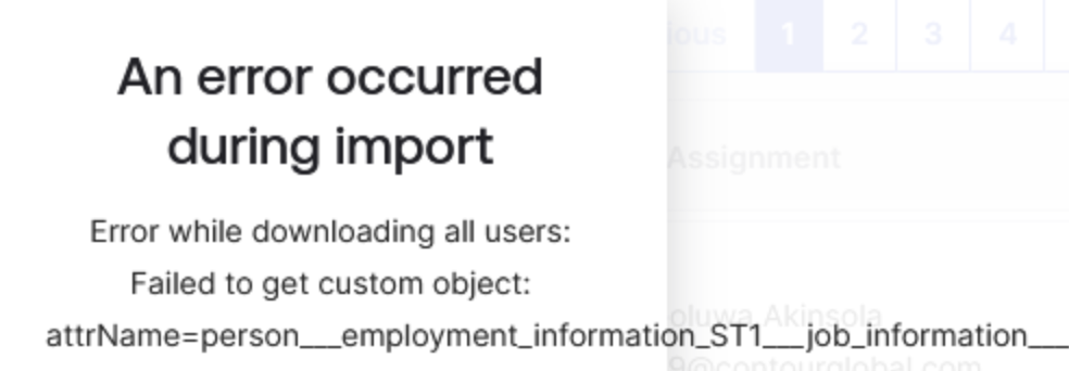 Error