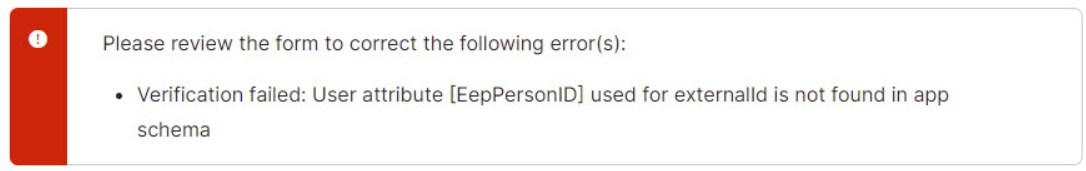 Error Message