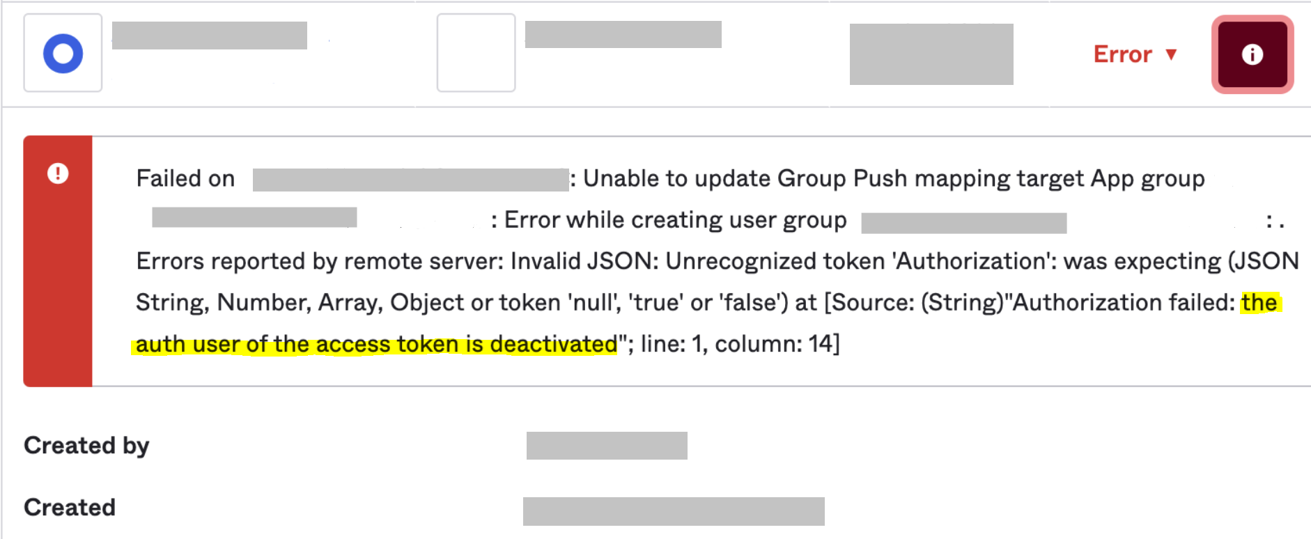 Error