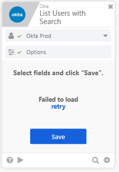 Failed to load field