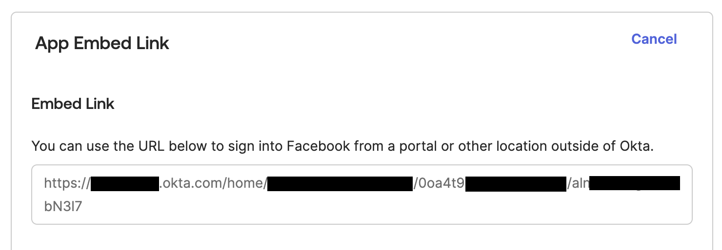 App Embed Link
