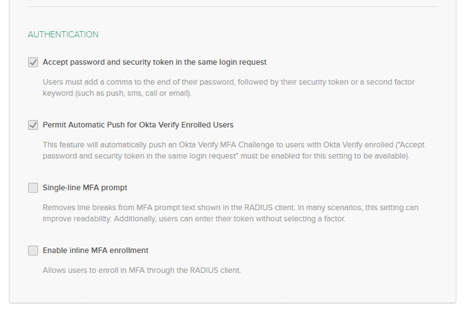 Authentication