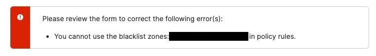 You cannot use the blacklist zones image