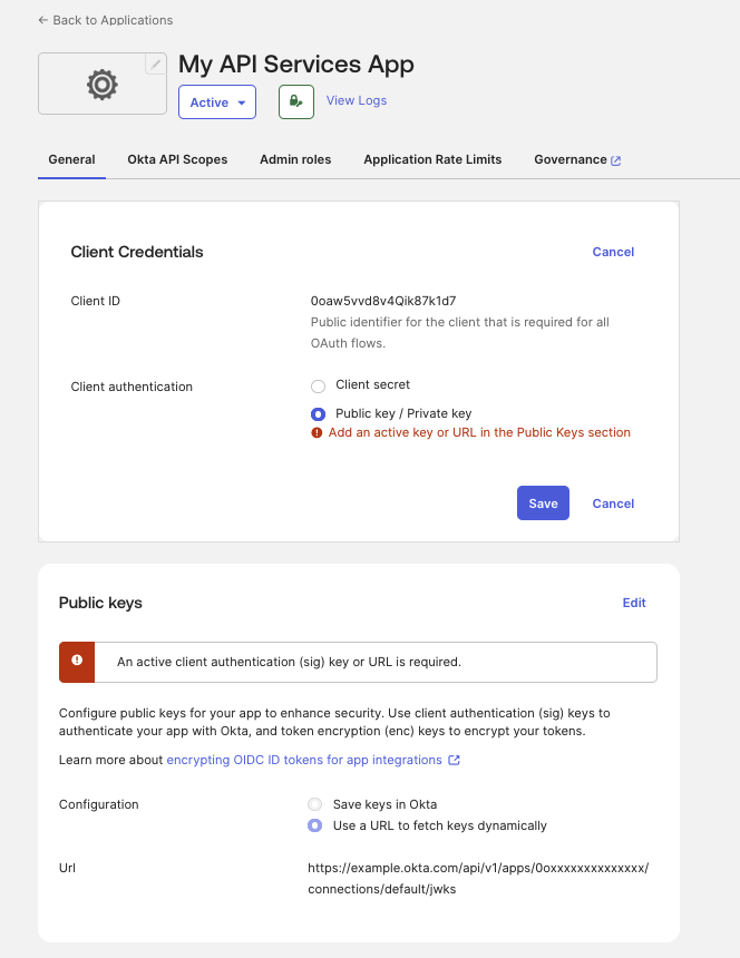 API services app