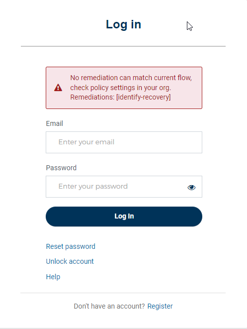 Error Message