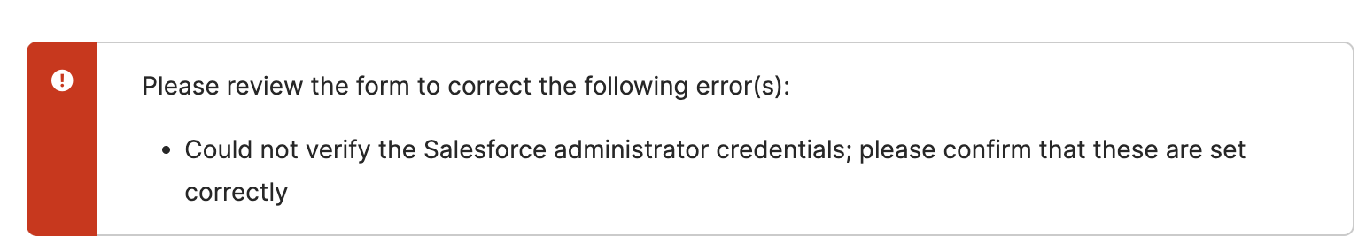 General error