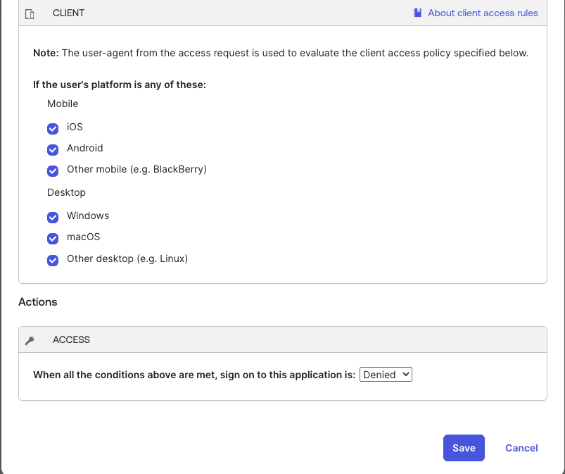When all the conditions above are met, sign on to this application is