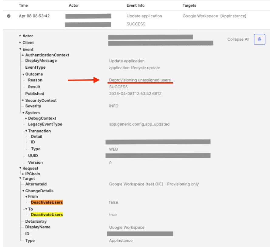 System log