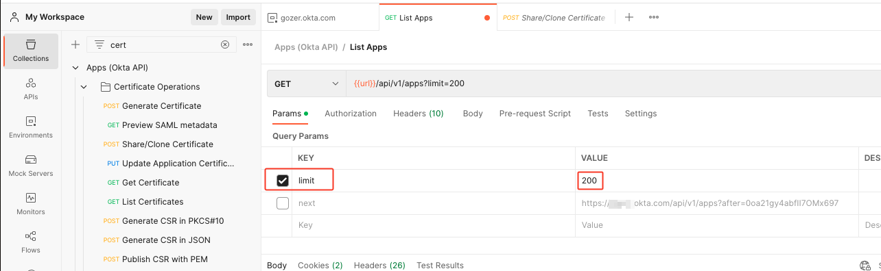 List Apps
