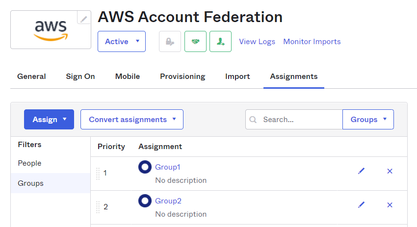 AWS app