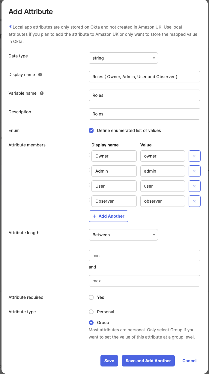 Add attribute