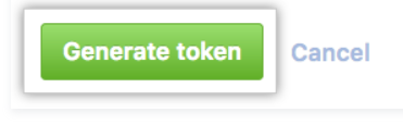 Generate new token