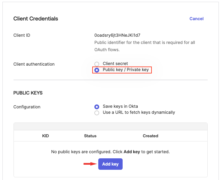 Client Credentials