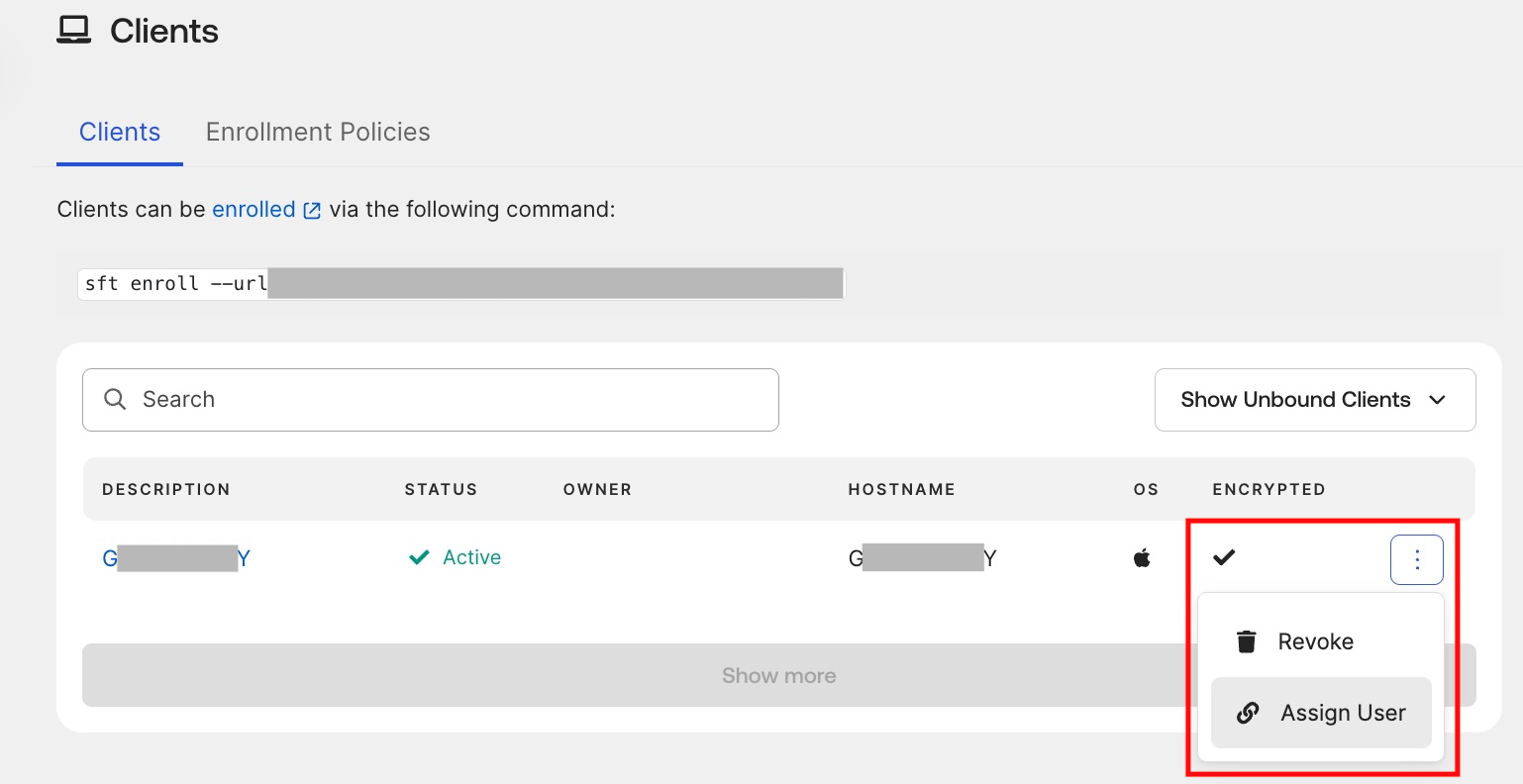OPA Admin Assign User