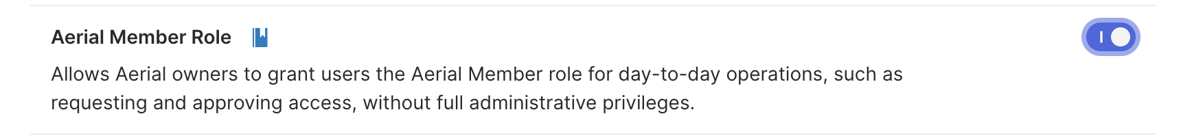Aerial Member Role