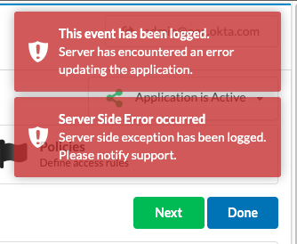 OAG Error