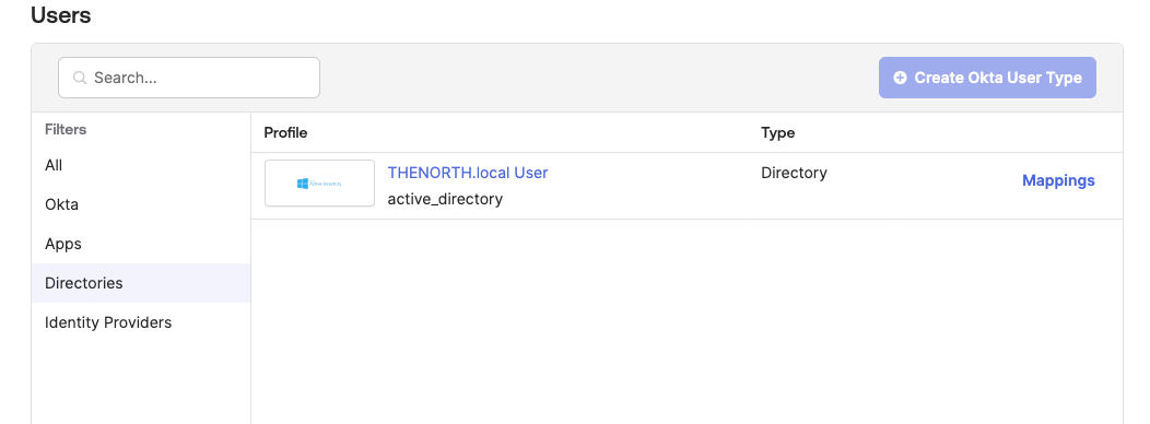Directory instances