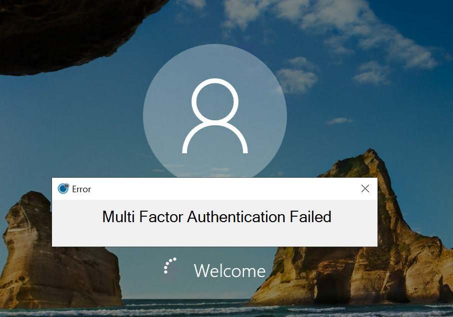 Generic Error Message
