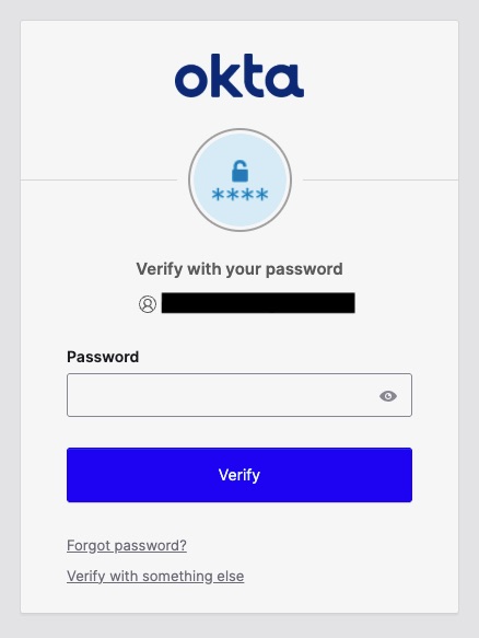 Okta verify