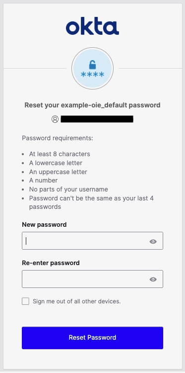 Okta login