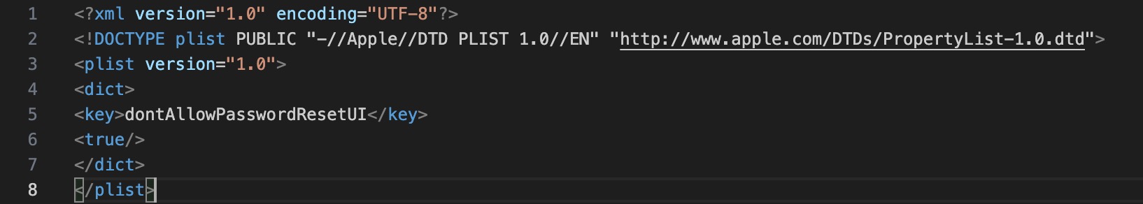 Device Management Profile Code