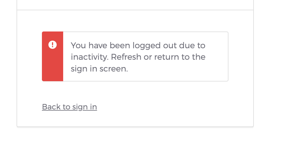 Error Message