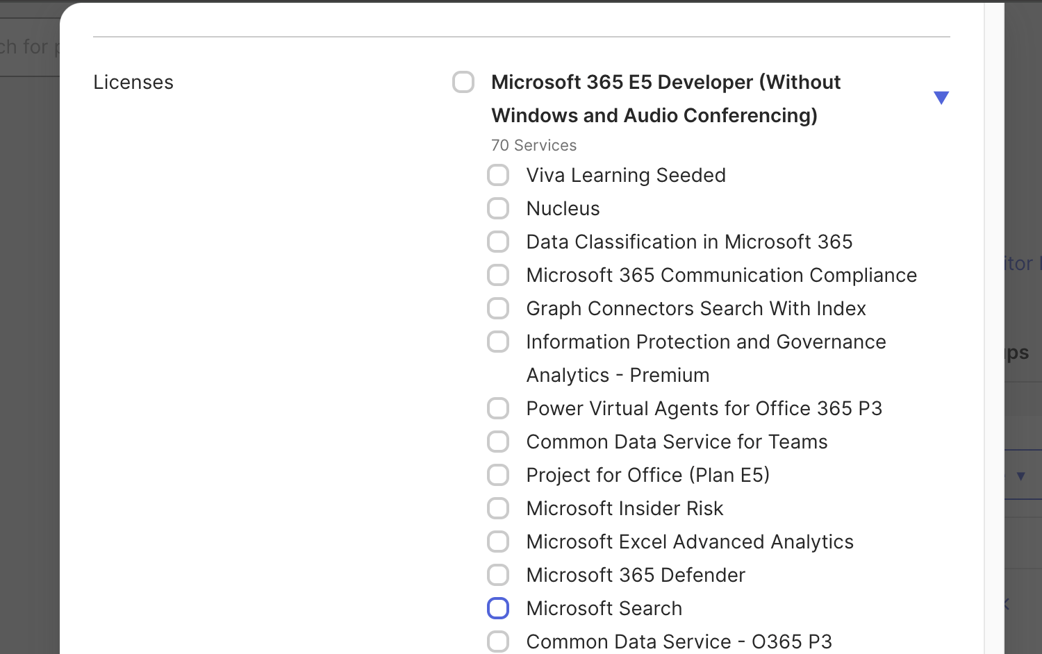 Office 365 Licenses