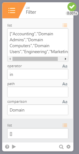 List Filter