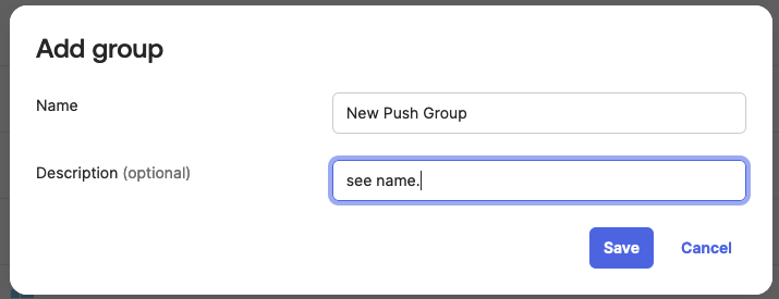 Add Group