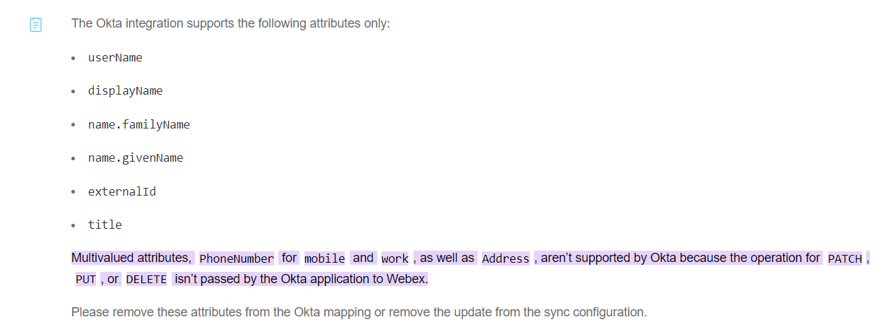 Attributes