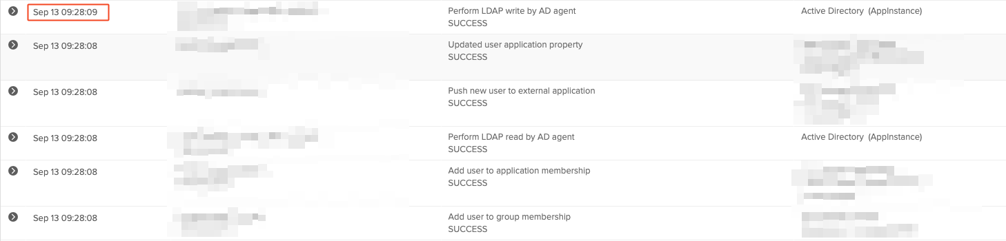 Perform LDAP write by AD agent