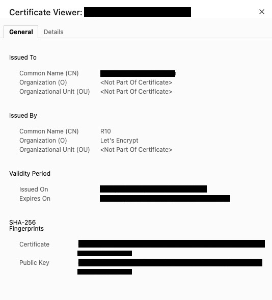 Certificate Viewer