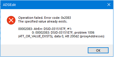 AD error